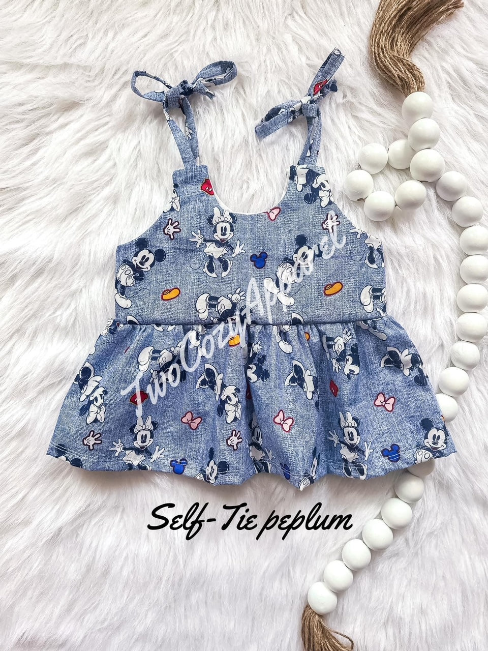 Self Tied Peplum