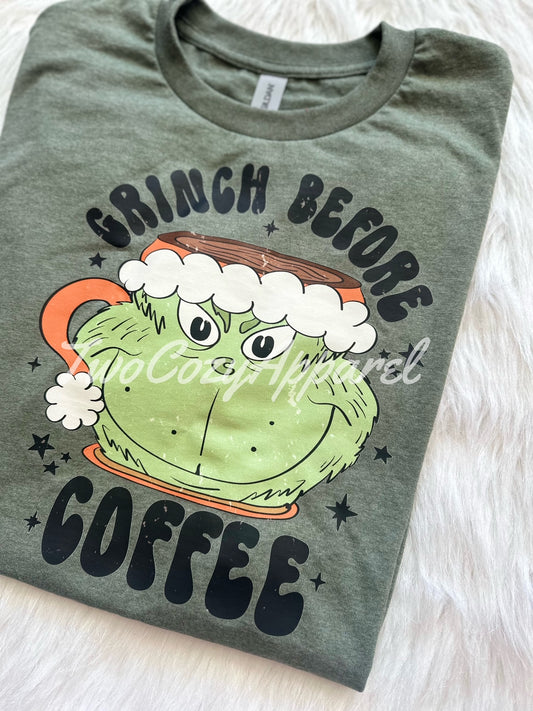 Grinch Coffee T-Shirt