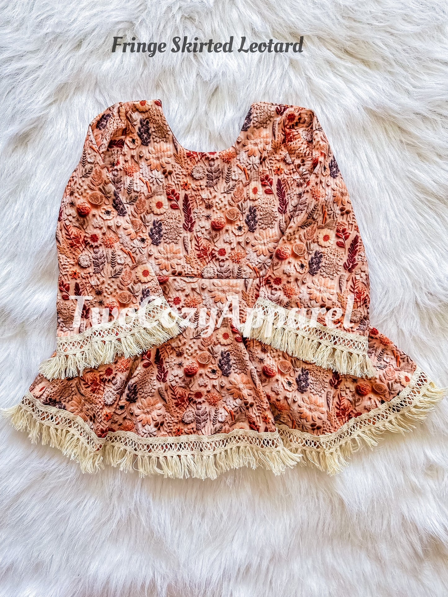 Fringe Skirted Leotard