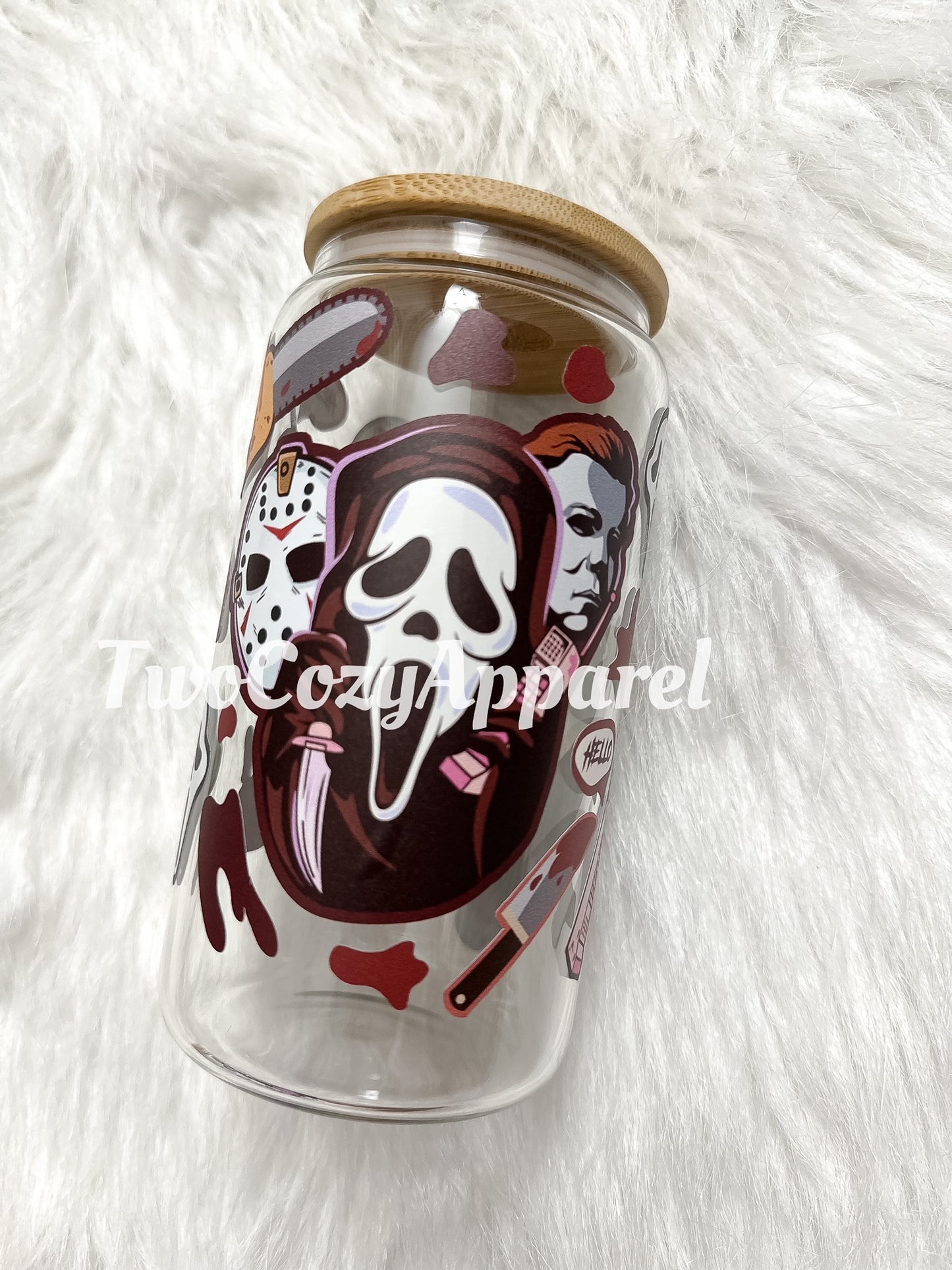 Horror 16OZ Glass Cups